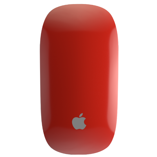 Mouse Red Store Apple Magic Mouse 2 Red Glossy – Craftbymerlin