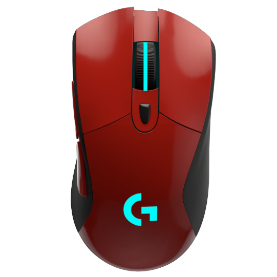 Logitech G703 Wireless Gaming Mouse - Red Glossy