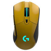 Logitech G703 Wireless Gaming Mouse - Yellow Glossy