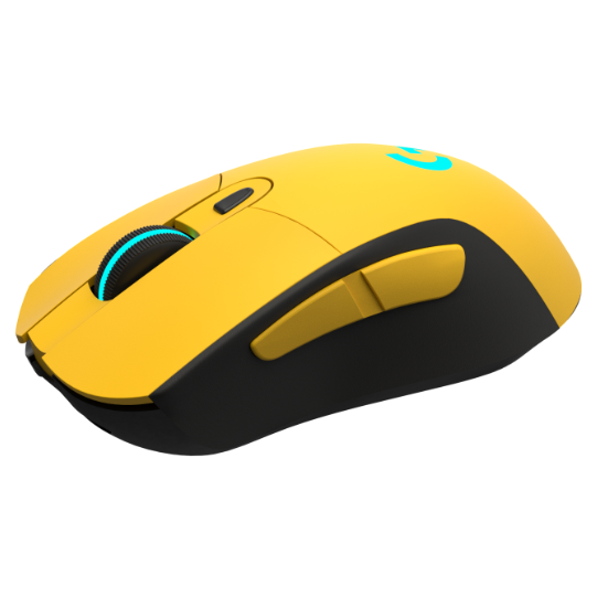 Logitech G703 Wireless Gaming Mouse - Yellow Matte